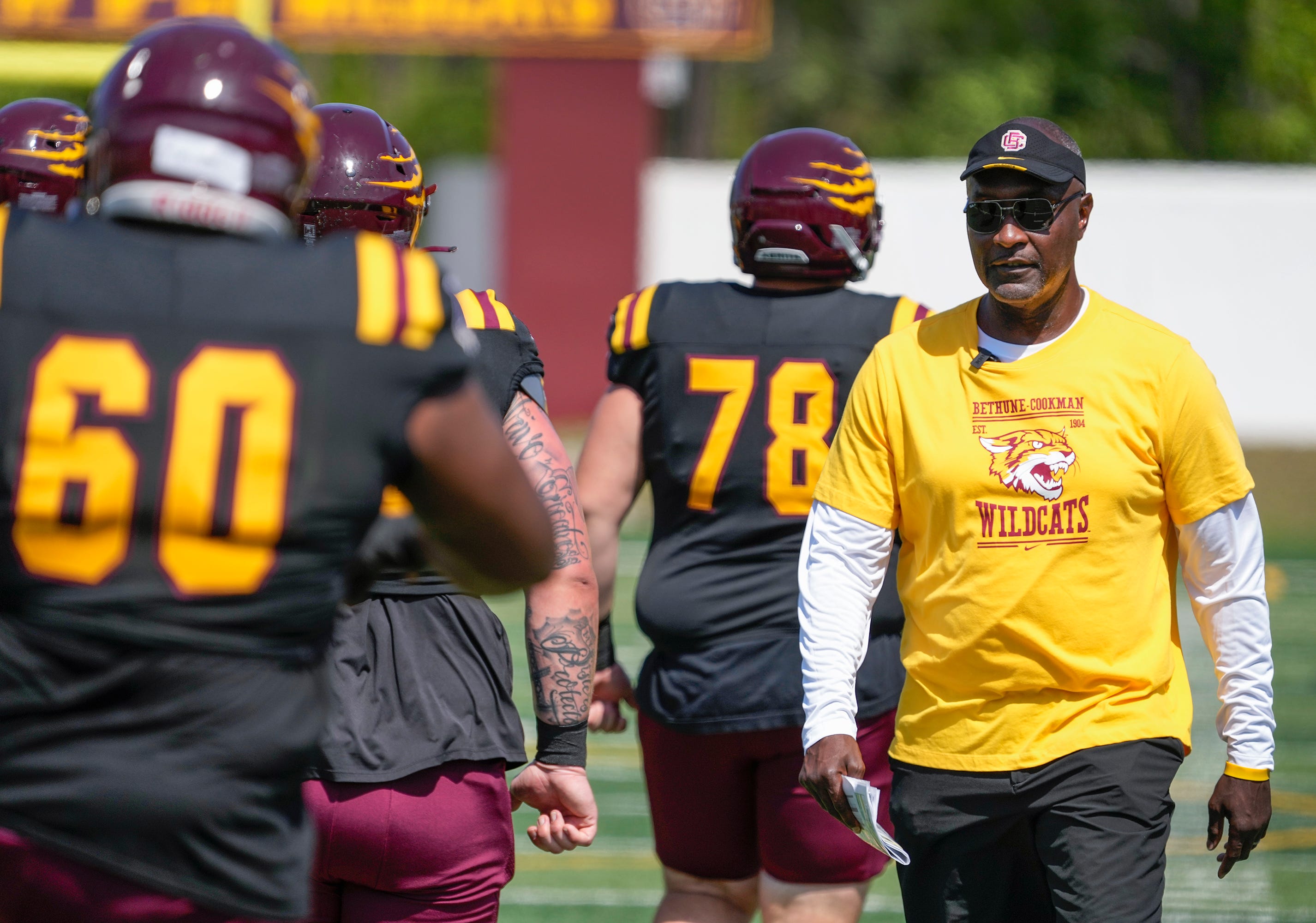 Bethune-Cookman Spring Game: Raymond Woodie Jr., Reunites With Son ...