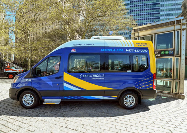 First Ever Paratransit Electric Vehicles Join Access-A-Ride Fleet