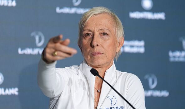 martina navratilova releases statement as tennis icon pulls out of working at wta finals