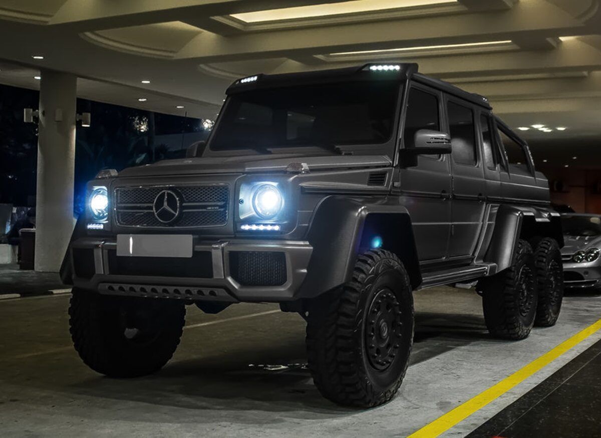 watch: r20m mercedes-benz g63 6x6 spotted in sa
