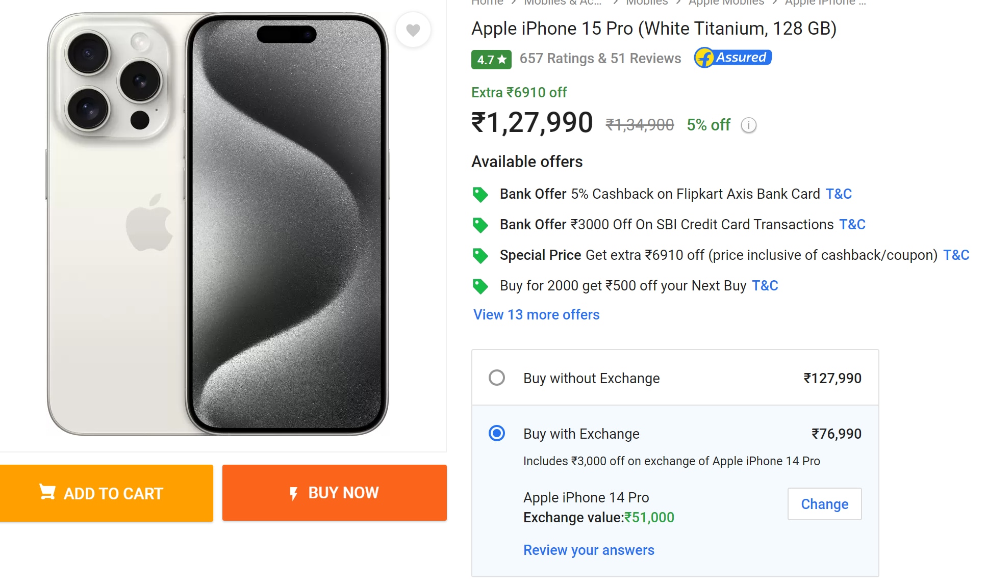iphone 15 pro available at a discount in india, here is how the deal works