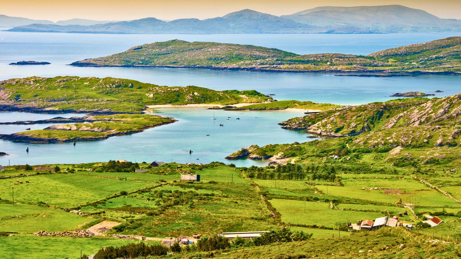 <p>The Ring of Kerry is a 179km (111 mile) circuit around the Iveragh Peninsula in County Kerry. Yet that description really doesn’t do it justice. This is arguably the country’s most scenic drive.</p><p>Think of it as a highlights reel of Ireland’s best bits. The route takes you up epic mountain passes, past lakes, rivers, and waterfalls, and along dramatic stretches of coast. Cute towns dot the circuit, too, including the likes of <em>Killarney</em>, where the Ring of Kerry technically begins and ends.</p>