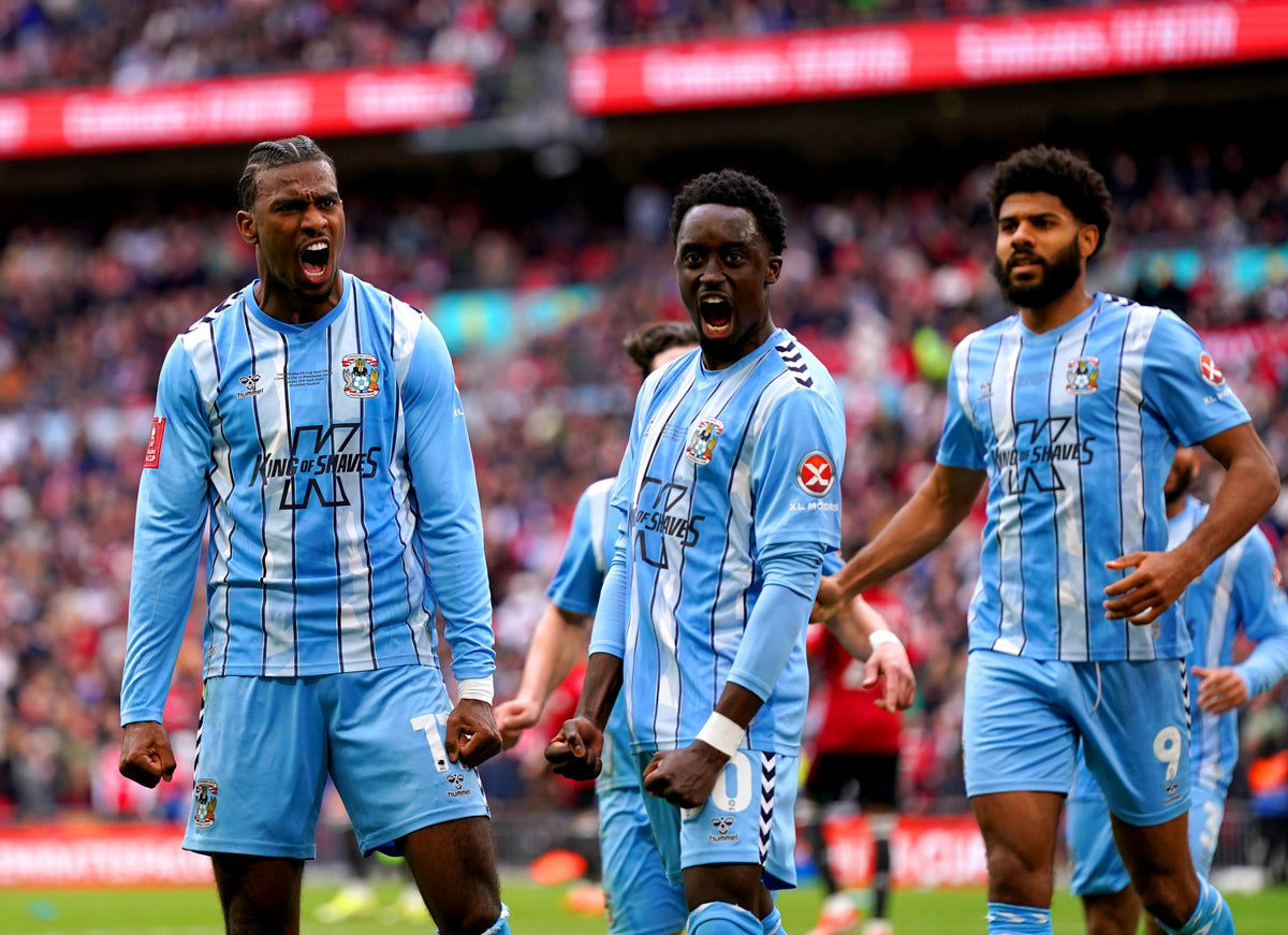 Manchester United vs Coventry LIVE FA Cup semifinal score and updates