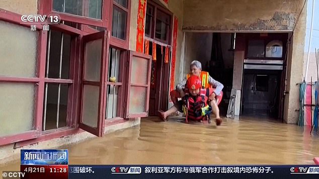 nearly 127million people in china brace for 'once a century' floods