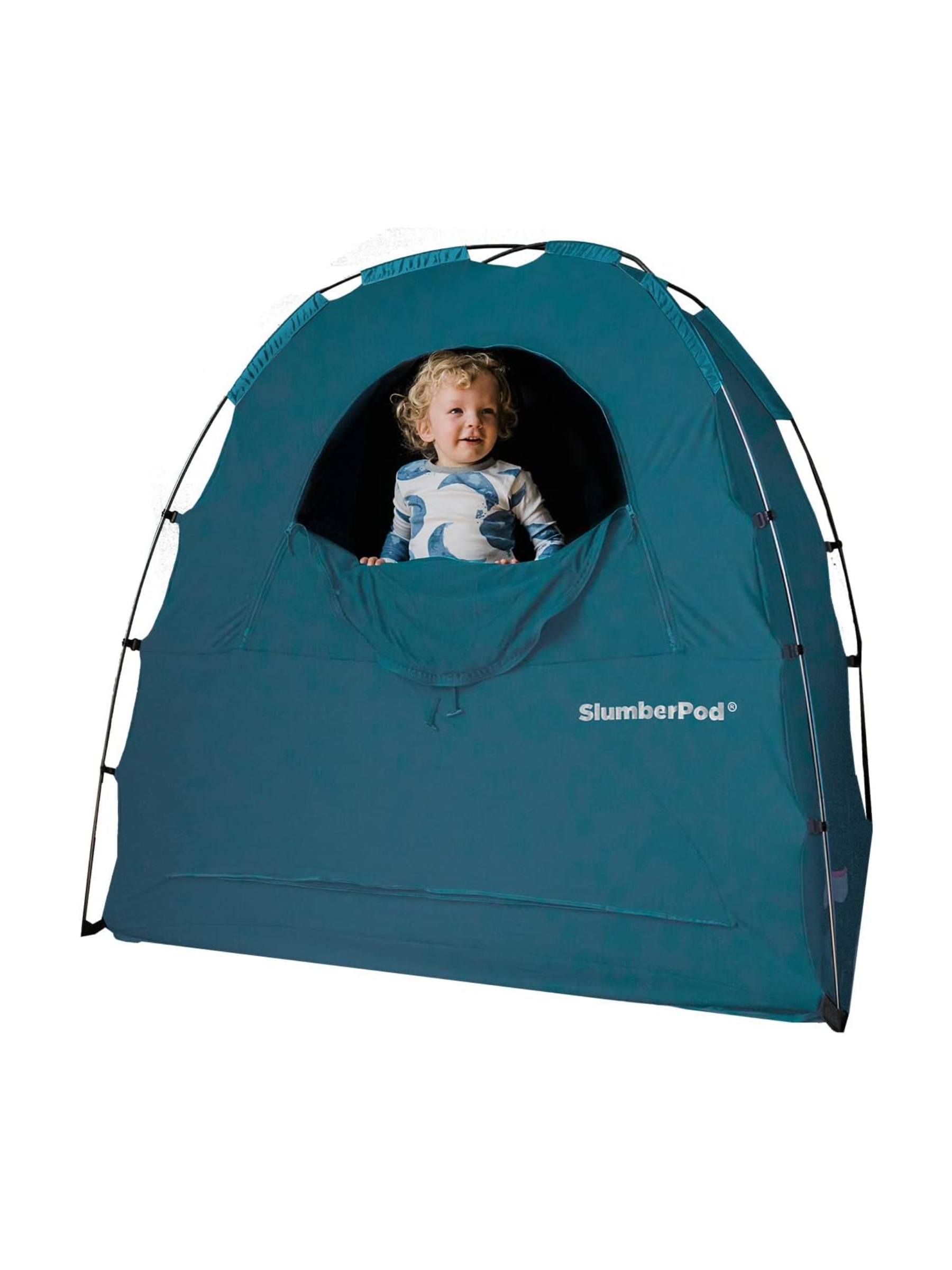 <p>The SlumberPod is the answer to hotel room sharing with a curious toddler. A blackout tent that pops over any travel crib, it allows parents to stay up past their kids’ bedtime while ensuring they snooze away in their own little cocoon.</p> <p><strong>What our expert says:</strong> Okay, this is more of a gift for the parents, but when I asked my friends what their number one necessary product was for traveling with toddlers they all told me this. Seriously, it works, and it’s a great way to show the toddler parents in your life you are wishing them happy trails. <em>-SM</em></p> $180, Amazon. <a href="https://www.amazon.com/SlumberPod-3-0-Portable-Blackout-Sleeping/dp/B0B7P6N3JN?">Get it now!</a><p>Sign up for today’s biggest stories, from pop culture to politics.</p><a href="https://www.glamour.com/newsletter/news?sourceCode=msnsend">Sign Up</a>