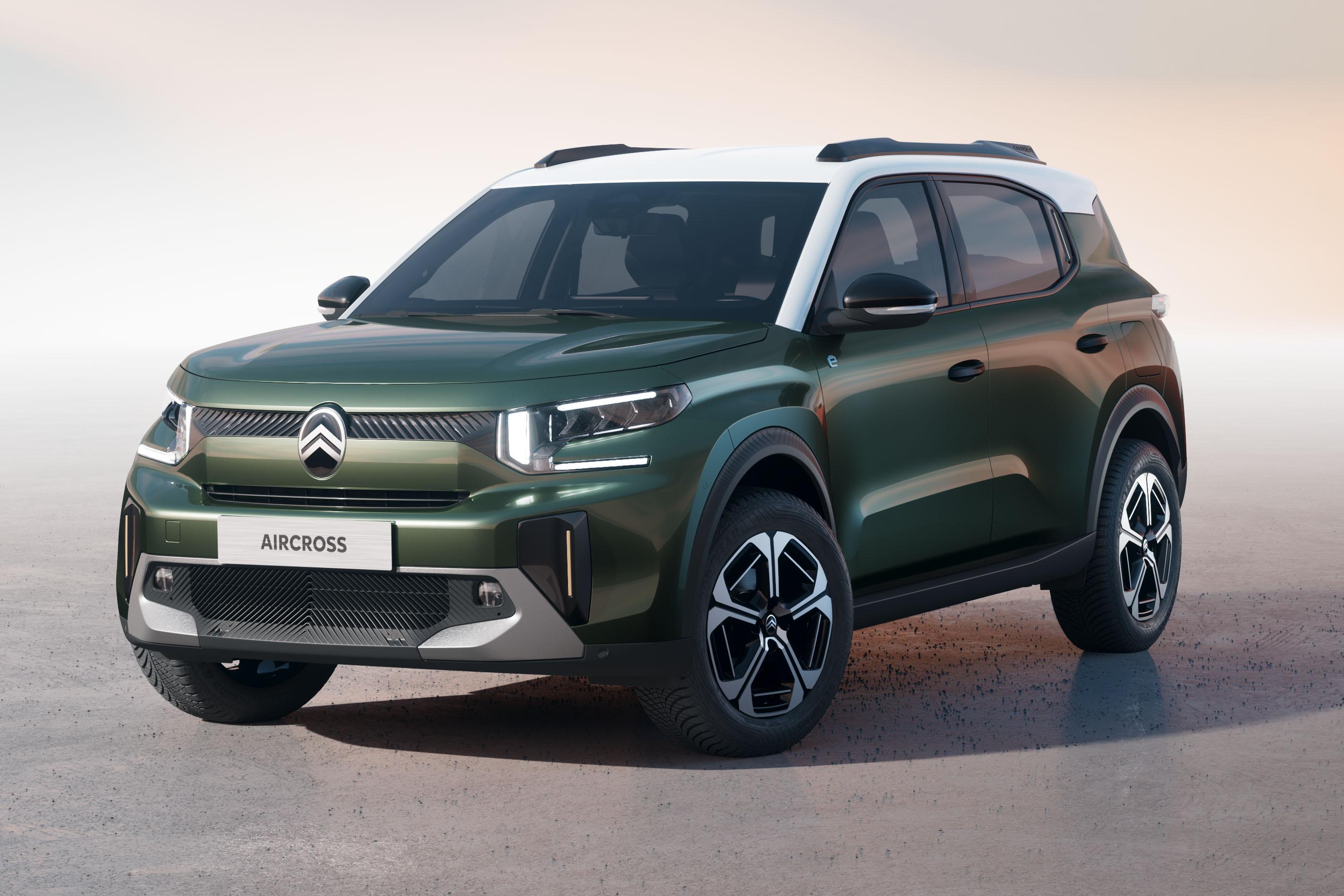 2025 citroen c3 aircross unveiled with squarer styling, seven seats