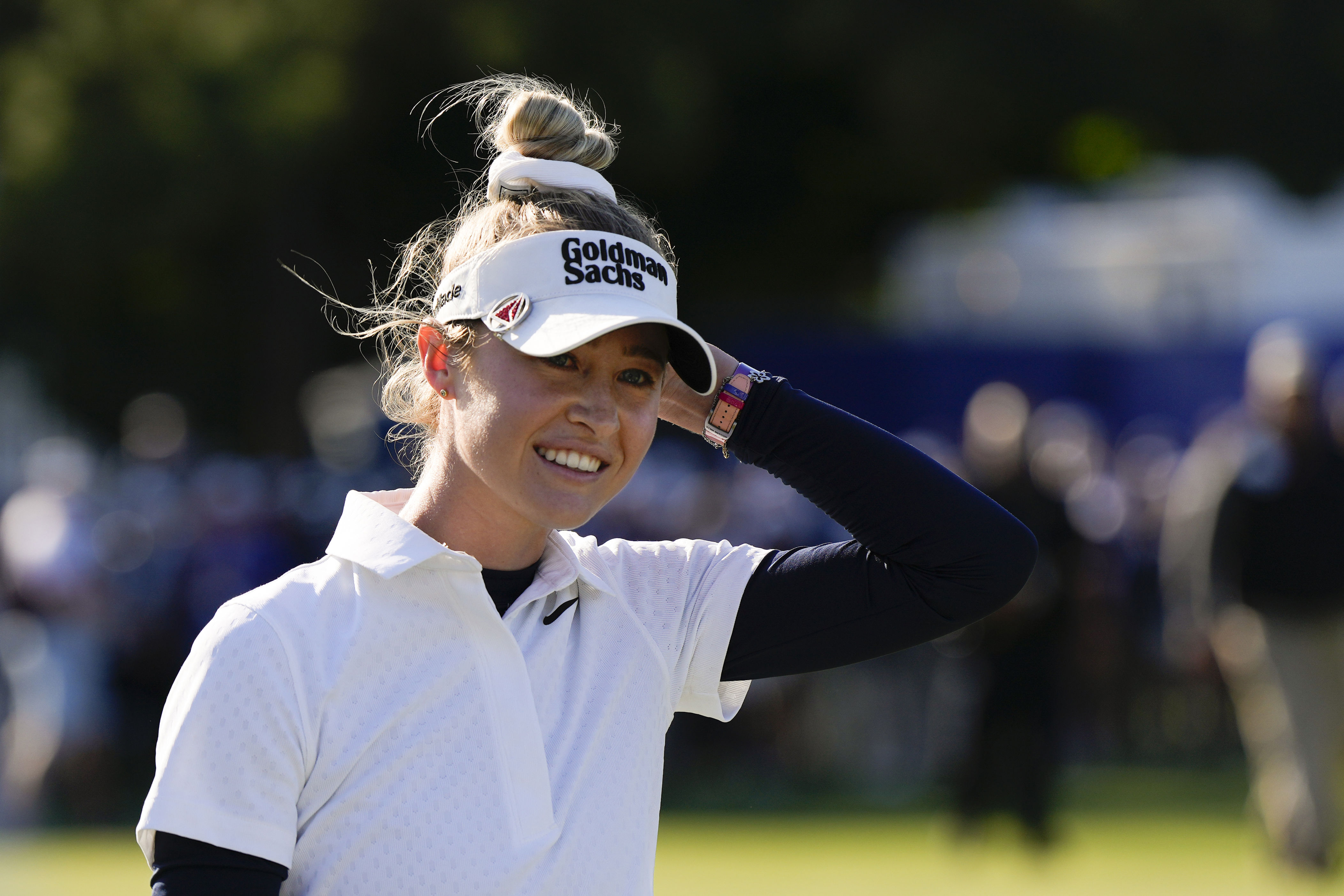 nelly korda ties lpga tour record with 5th straight victory, wins chevron championship for 2nd major