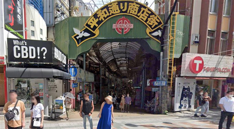 許多台灣人到沖繩旅遊，到處都可以聽到中文。（圖／翻攝自google maps）