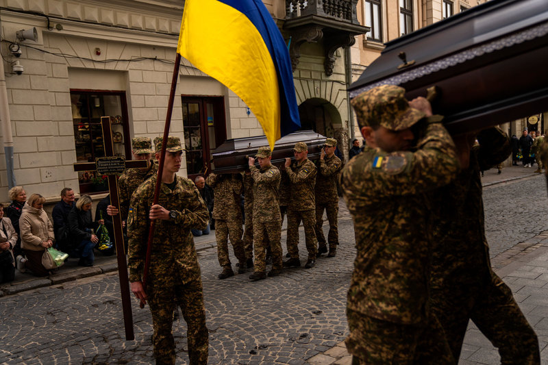 larmen: ukraina är på väg att förlora