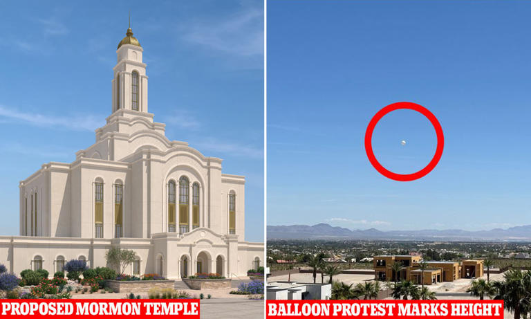 Fury erupts in Nevada town as residents resist big Mormon temple