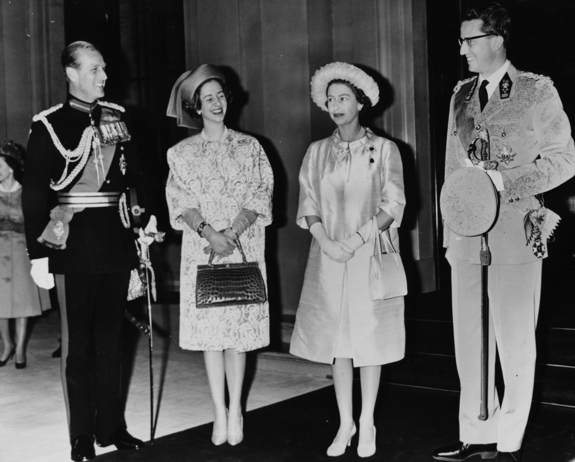 With Queen Fabiola and King Baudouin of Belgium.<p>You may also like:<a href="https://www.starsinsider.com/n/462494?utm_source=msn.com&utm_medium=display&utm_campaign=referral_description&utm_content=705778en-za"> Celebrities with quirky body parts</a></p>