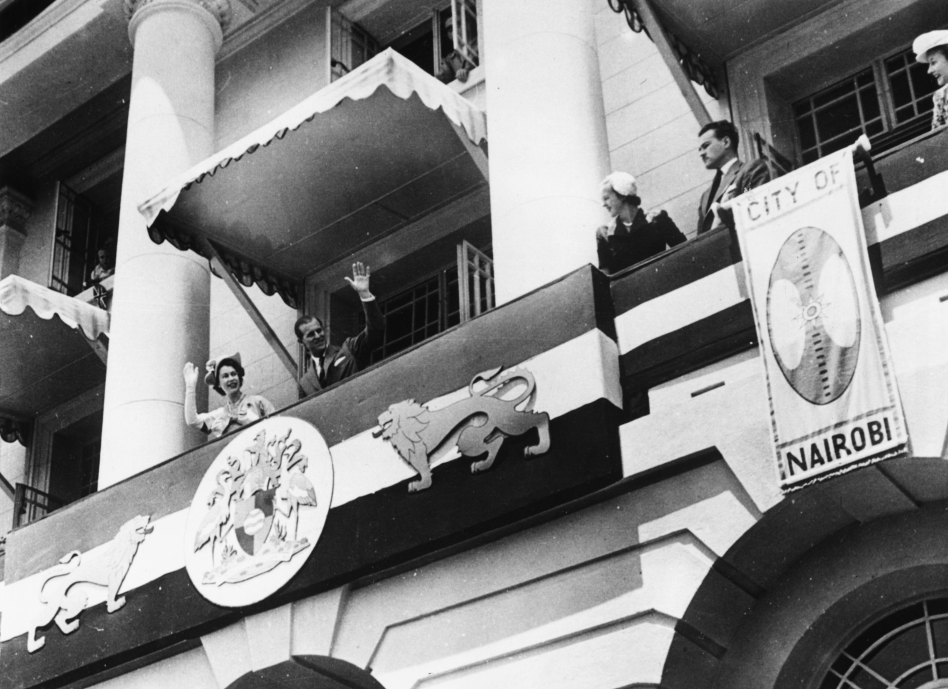 Waving at crowds from the balcony of City Hall, Nairobi.<p><a href="https://www.msn.com/en-nz/community/channel/vid-7xx8mnucu55yw63we9va2gwr7uihbxwc68fxqp25x6tg4ftibpra?cvid=94631541bc0f4f89bfd59158d696ad7e">Follow us and access great exclusive content every day</a></p>