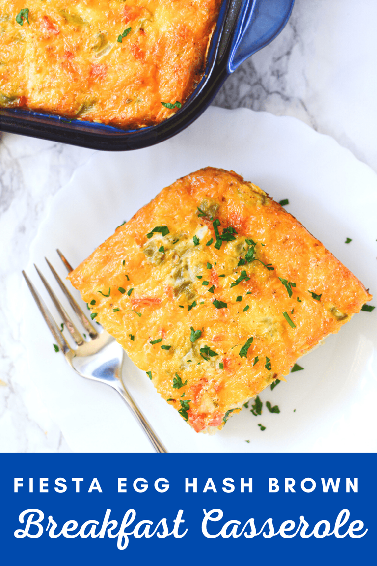 Fiesta hashbrown breakfast casserole