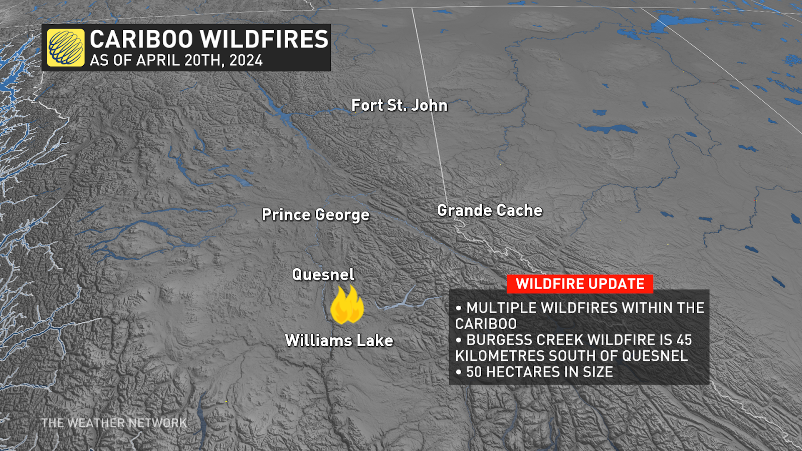 Wildfire season roars to life in parts of B.C. and Alberta