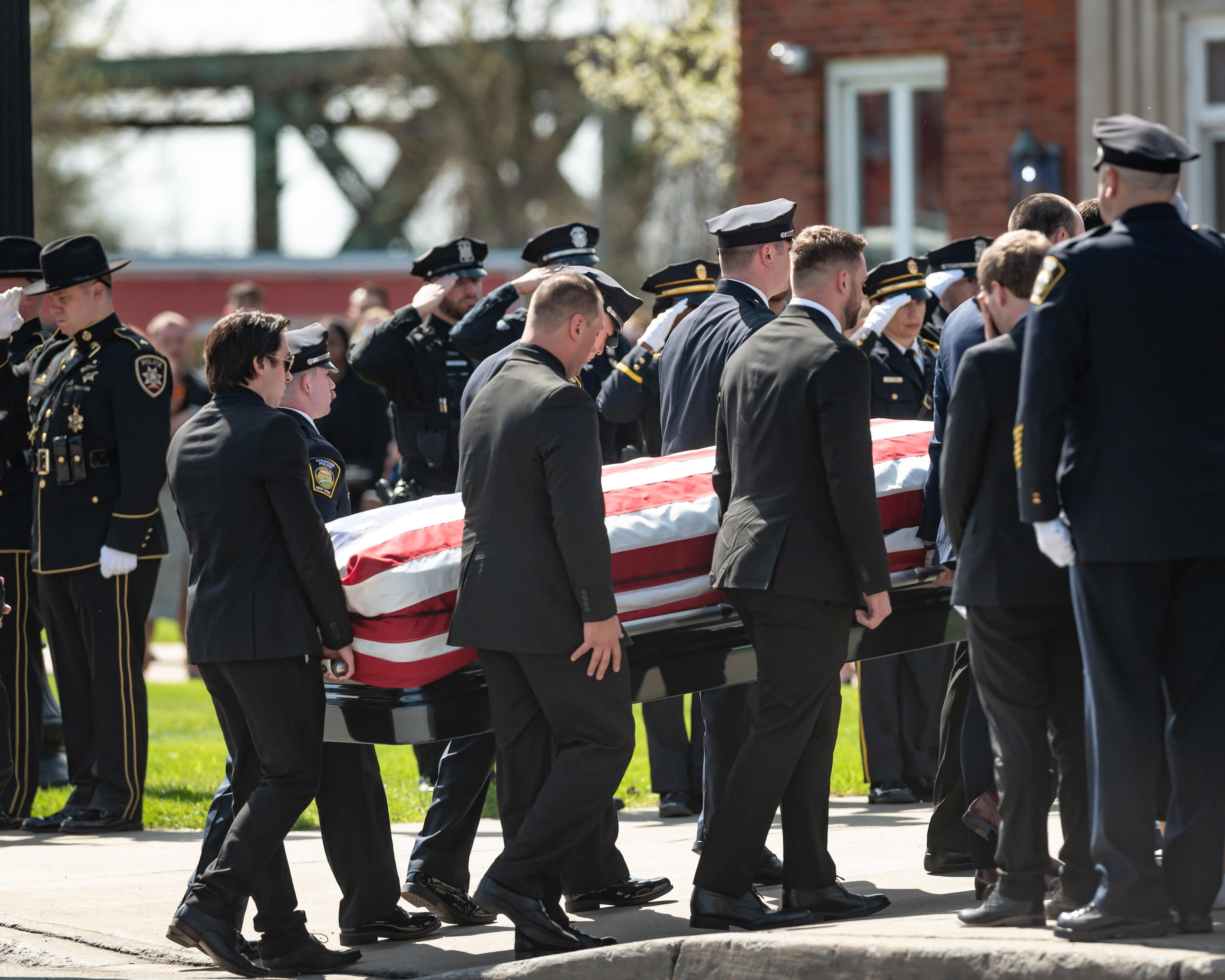 Slain Deputy Michael Hoosock Honored By Thousands At Funeral