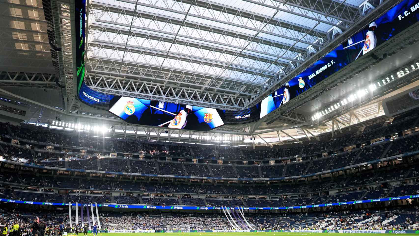 Cómo Funciona El Nuevo Videomarcador 360º Del Bernabéu Y Sus 3.700 ...