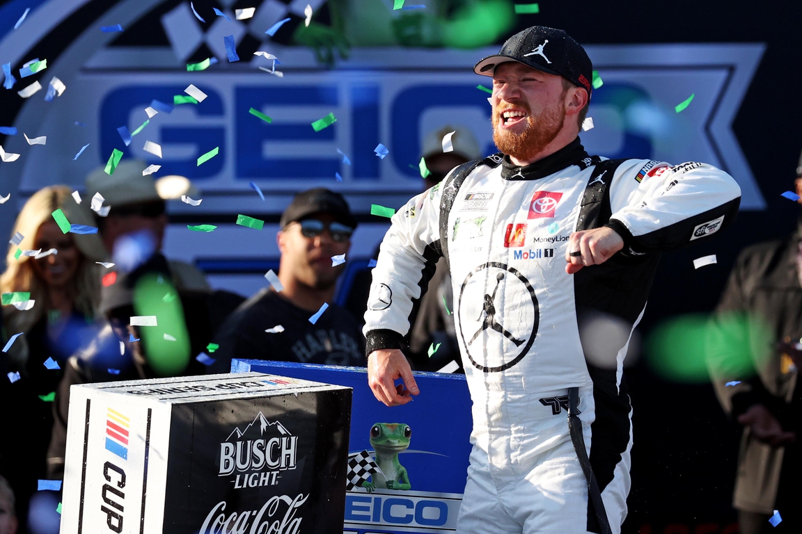 Tyler Reddick Wins NASCAR's Geico 500 In Talladega. See The Best Photos ...