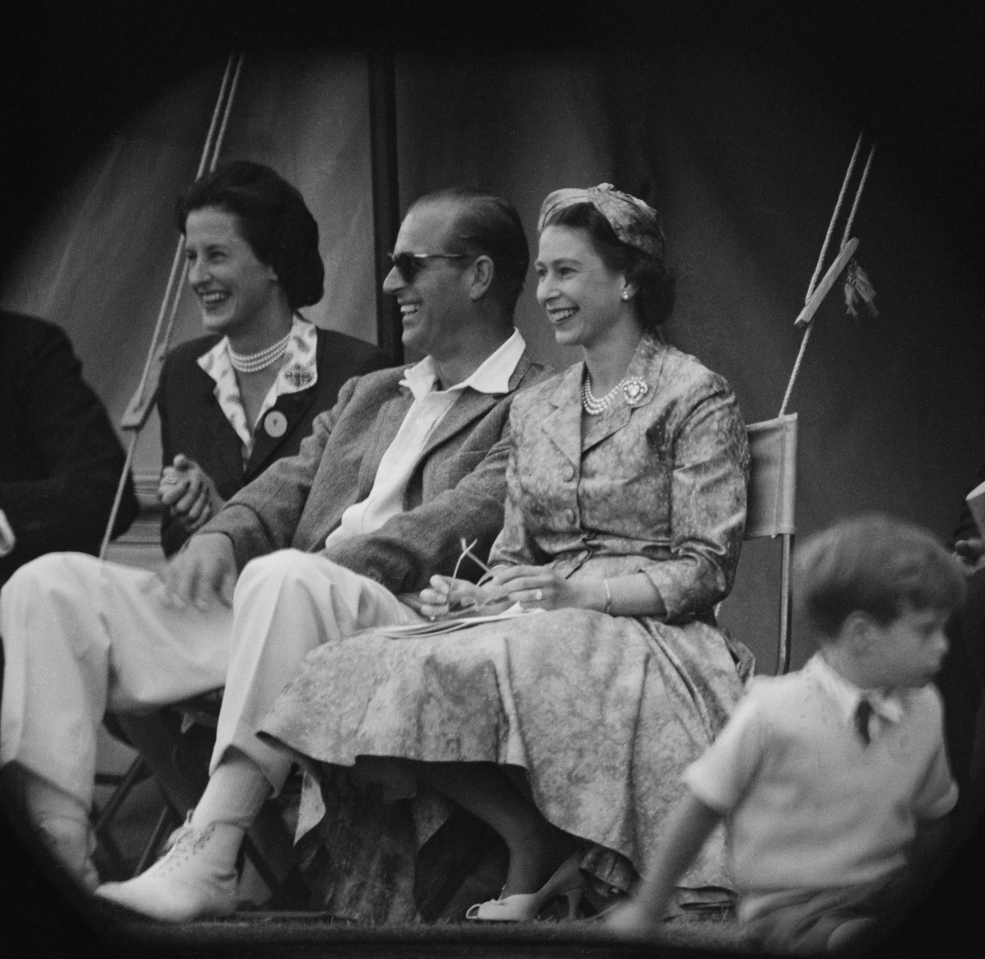 Queen Elizabeth II and Prince Philip, Duke of Edinburgh watch a cricket match at Highclere Castle. <p>You may also like:<a href="https://www.starsinsider.com/n/226935?utm_source=msn.com&utm_medium=display&utm_campaign=referral_description&utm_content=202921v11en-nz"> Could these be the lost books of the Bible?</a></p>