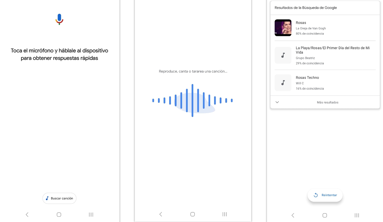 android, la función de google que te permite encontrar la canción que quieres con solo tararear