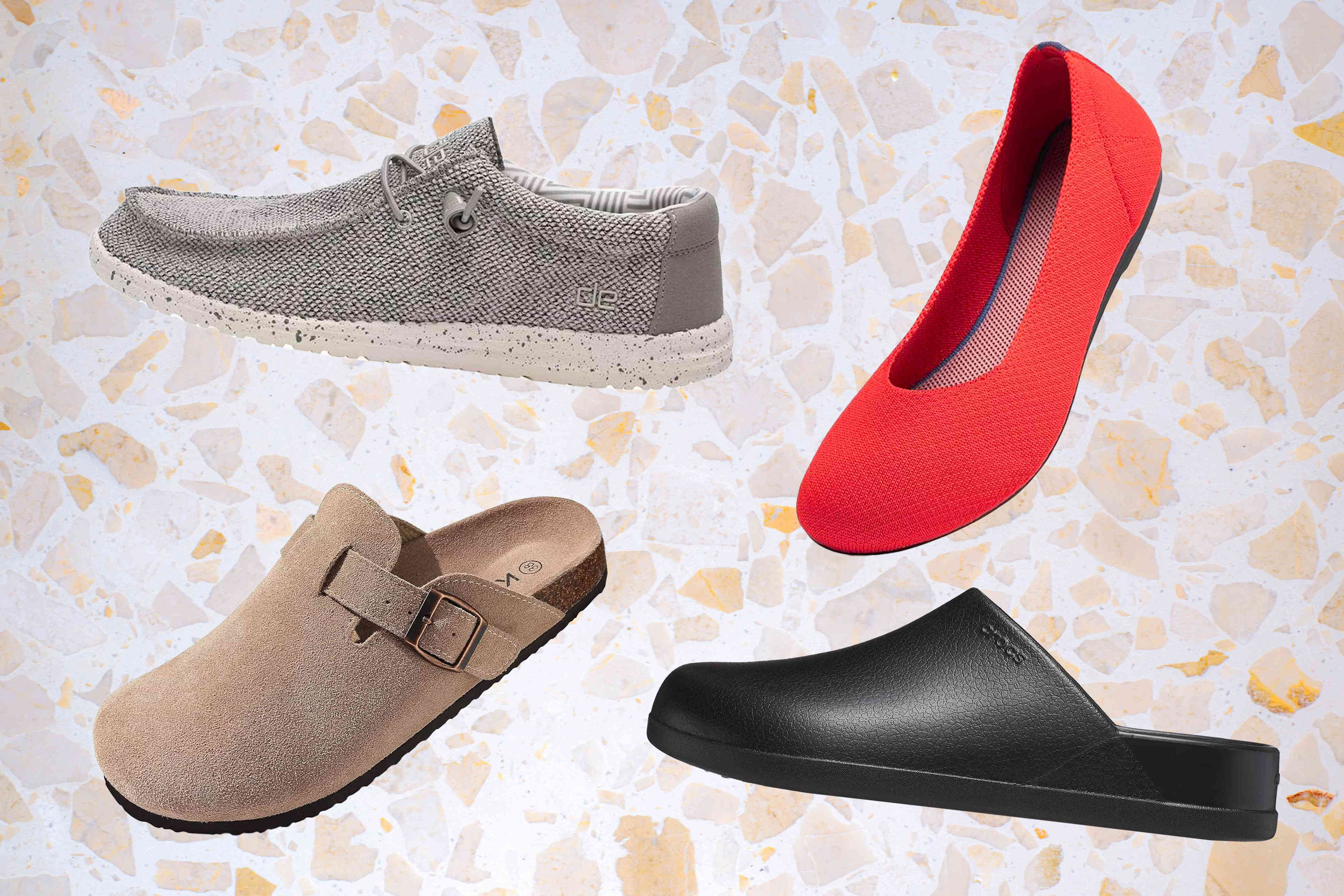amazon, crocs, skechers, and more must-have comfy slip-on shoes to travel with this spring — all under $50