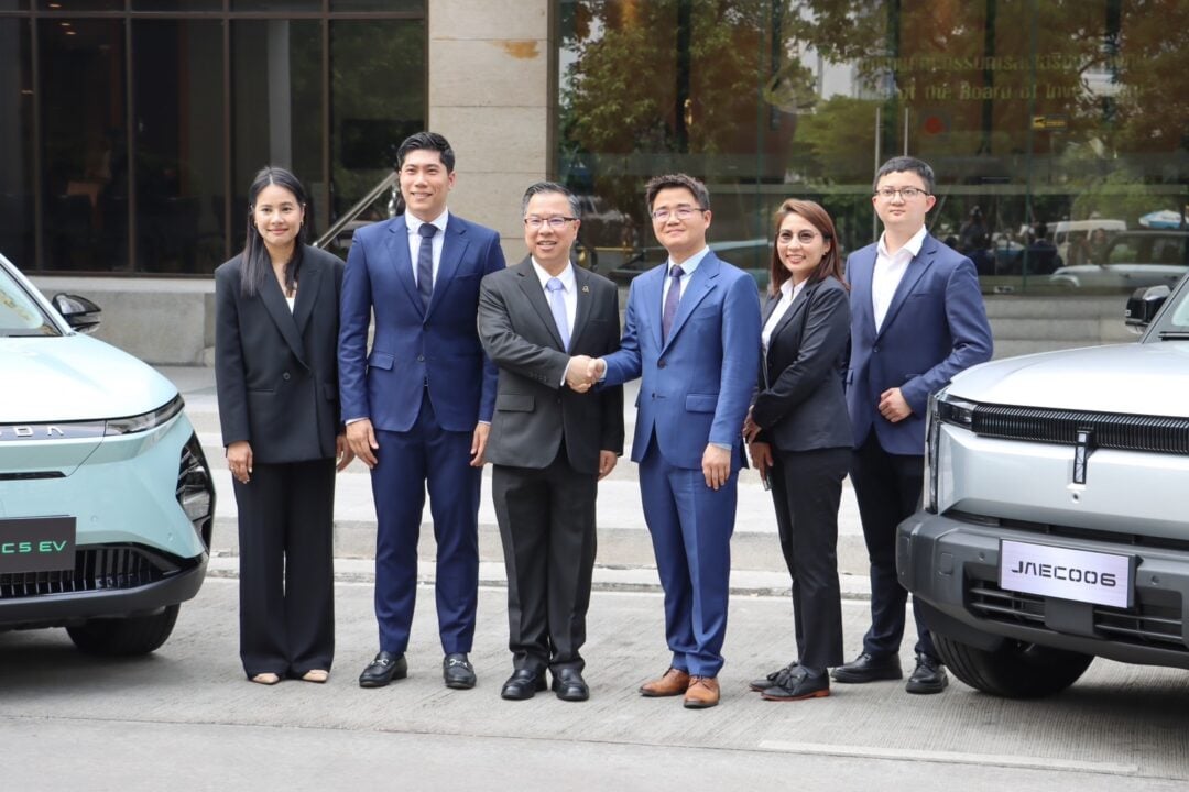 ยานยนต์ยักษ์ใหญ่จีน chery ตั้งฐานผลิตในไทย ขายรถอีวีรุ่นแรกกลางปีนี้