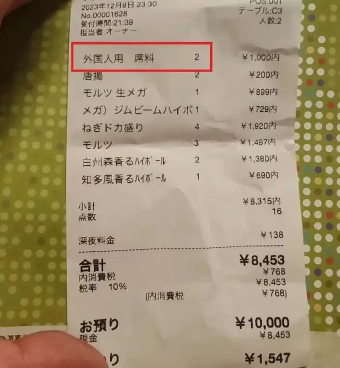 “외국인은 양 적고 가격도 비싸”...일본 유명 맛집 ‘이중 메뉴판’ 폭로 나왔다
