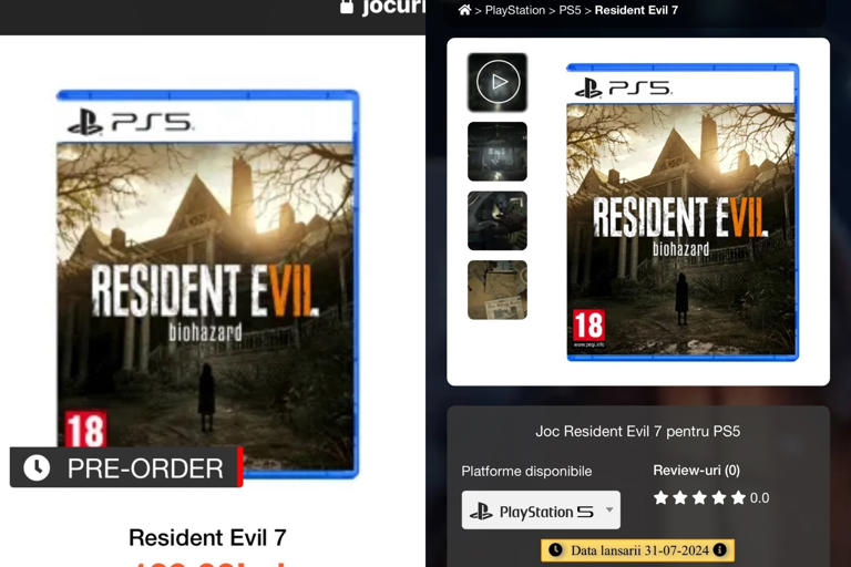 Resident Evil Une Bonne Surprise Pour Les Joueurs Ps5 A Leaké 4551