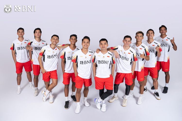 thomas cup 2024 - line-up indonesia vs inggris, alwi farhan langsung debut temani jojo-ginting