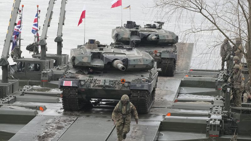 ευρώπη: μεγαλύτερες στρατιωτικές δαπάνες από ό,τι στο τέλος του ψυχρού πολέμου
