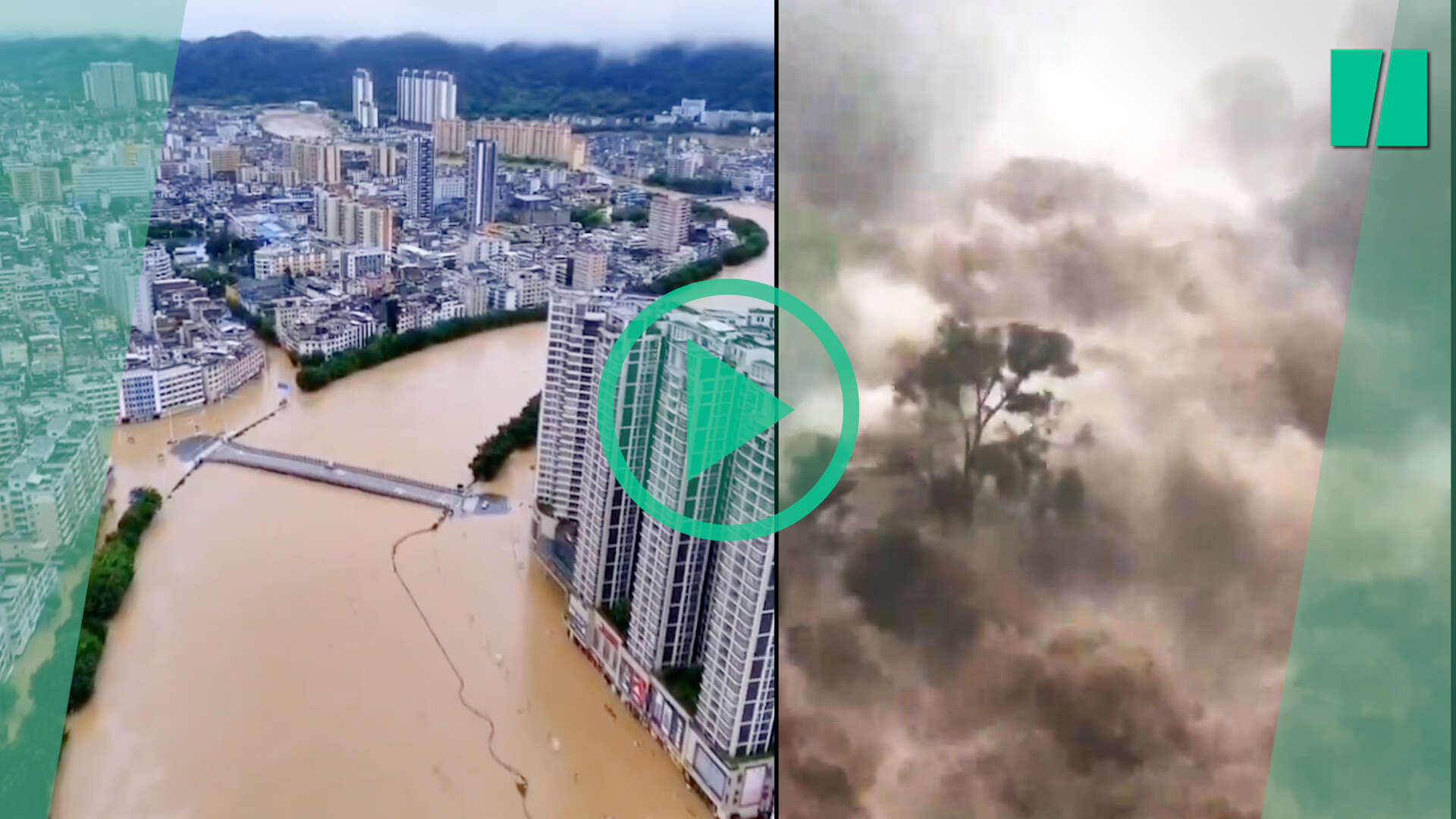 en chine, les « inondations du siècle » redoutées en après des pluies torrentielles des derniers jours