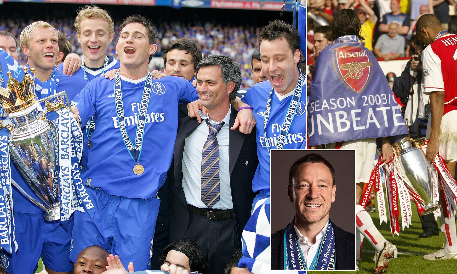 Chelsea Legend John Terry Takes Aim At Arsenal's Invincibles