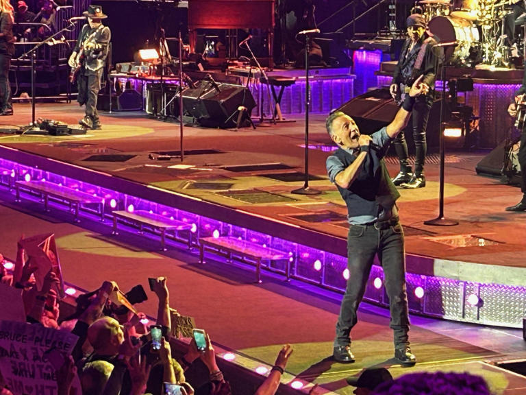 Bruce Springsteen and the E Street Band brought full energy to Nationwide Arena on April 21, during their 2024 world tour.