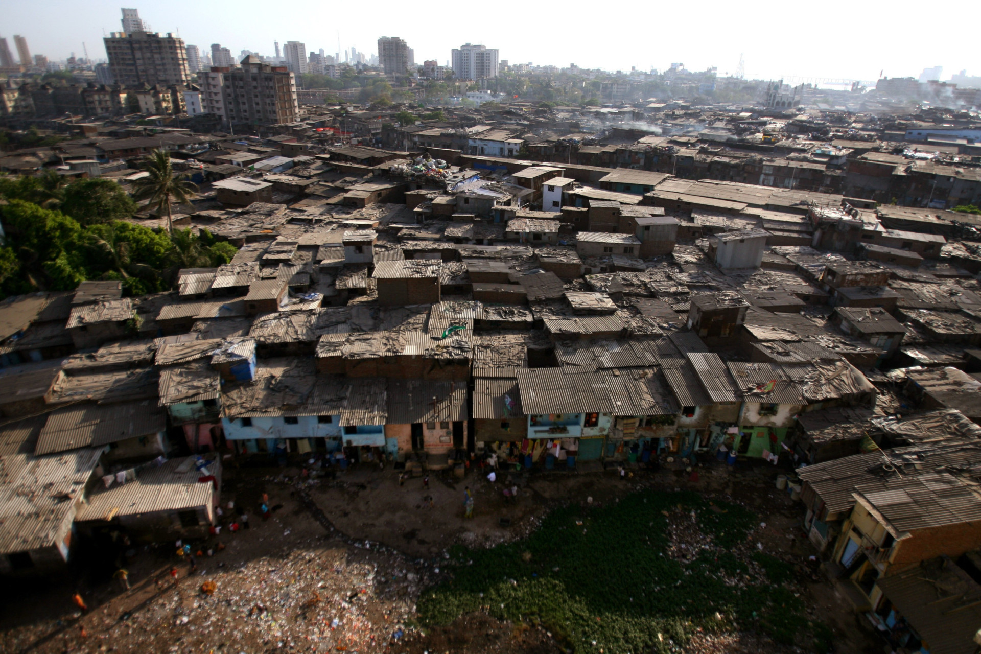 Die am dichtesten besiedelten Slums der Welt