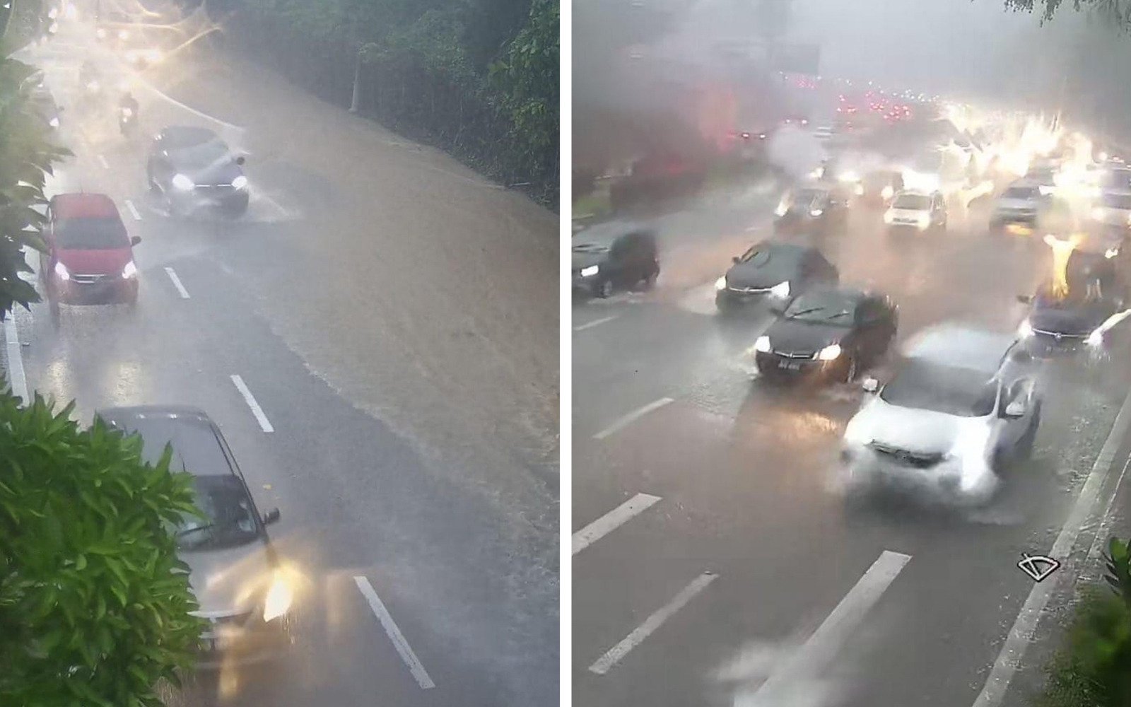 parts of klang valley hit by flash floods