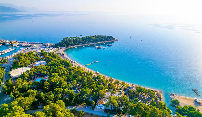 Family hotel tucked away in Kemer on beautiful coastline is a tasteful ...