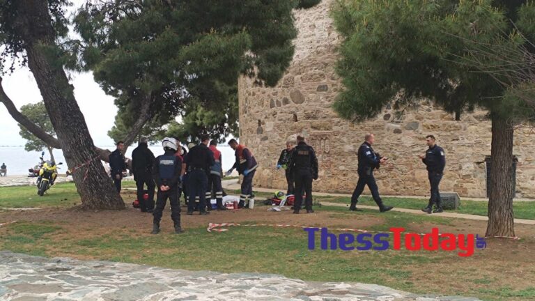 θεσσαλονίκη: «χτύπησε σε δέντρο πριν καταλήξει στο έδαφος» – τι λένε αυτόπτες μάρτυρες για τον άνδρα που έπεσε από τον λευκό πύργο και σκοτώθηκε