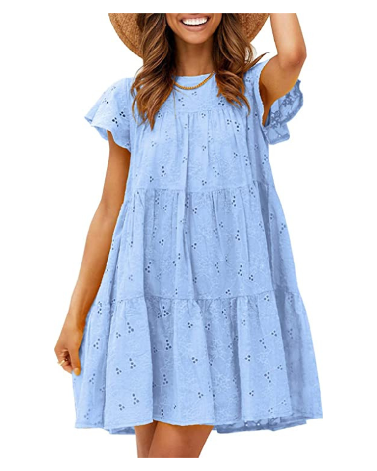 Beautiful Blue-Hued Dresses That Are Perfect for Spring