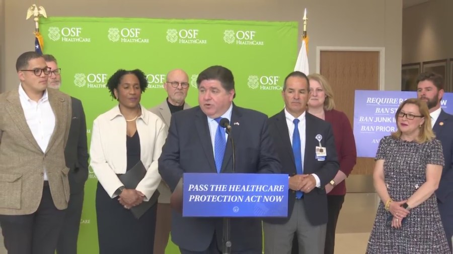 WATCH: Pritzker Discusses The Healthcare Protection Act At OSF