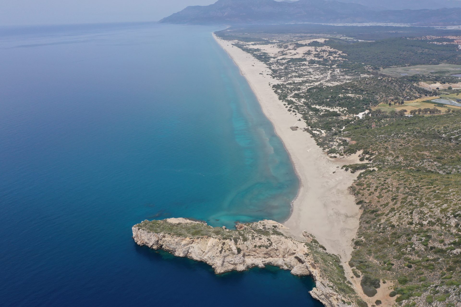 <p>With approximately 20 kilometers (12.5 miles) of sand, Patara has the longest and best-preserved beach in Turkey. Near the beach are the ruins of the ancient Lycian city of Patara, which was said to have been built by the son of Apollo.</p>