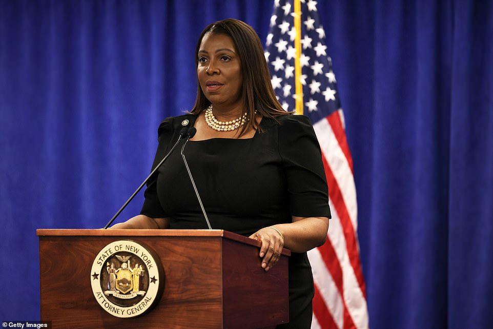 Trump calls Letitia James the 'worst attorney general in the country'