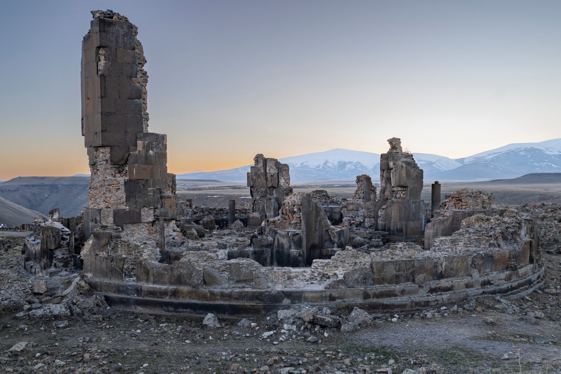 <p>Ani, a UNESCO World Heritage Site, used to be a flourishing medieval city with more than fifty churches, thirty caves, and twenty chapels discovered to this day. It's an archaeological site with impressive ruins and historical monuments near the Turkish-Armenian border.</p>