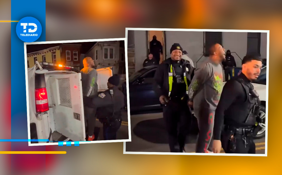 policía arresta a su hermano gemelo; así fue el incómodo momento | video