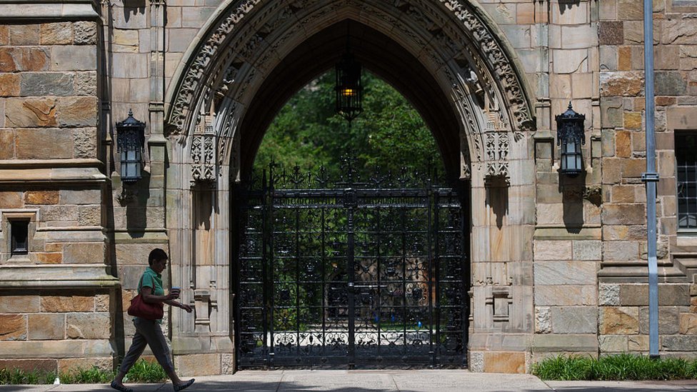dozens arrested at yale during gaza campus protests