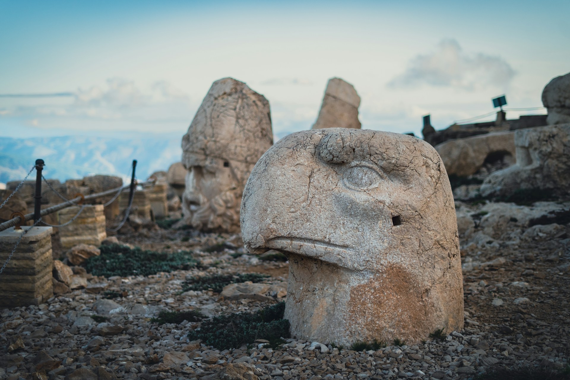 <p>Located in the ancient Mount Nemrut National Park, this peak features colossal statues and tomb shrines built by King Antiochus I of Commagene. Both history and nature lovers can eat their hearts out in this place.</p> <p>Picture: Ümit Yıldırım / Unsplash</p>