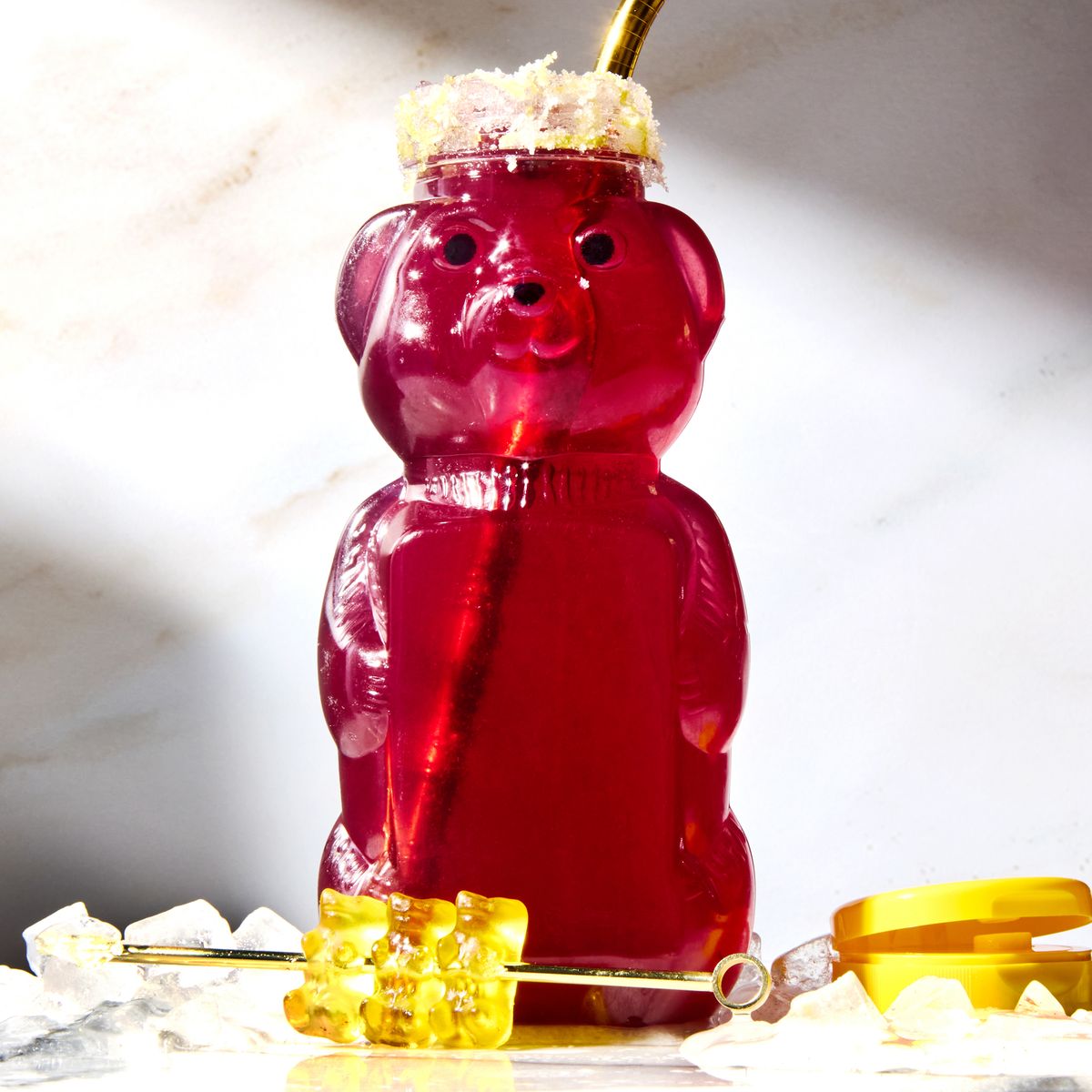 liquify your gummy bear with this gummy bear cocktail