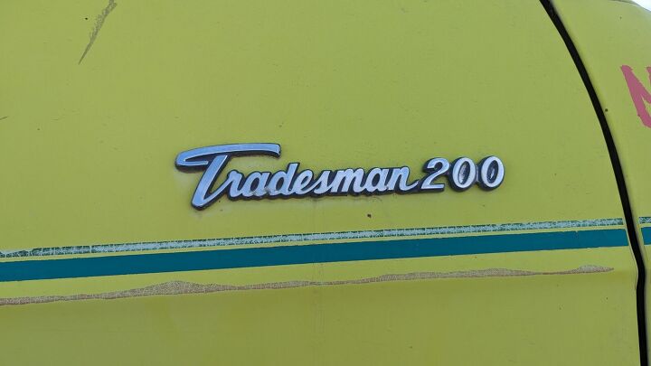 junkyard find: 1977 dodge tradesman 200 mystery machine