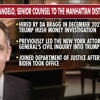 What to know about the senior counsel to Manhattan DA Alvin Bragg<br>