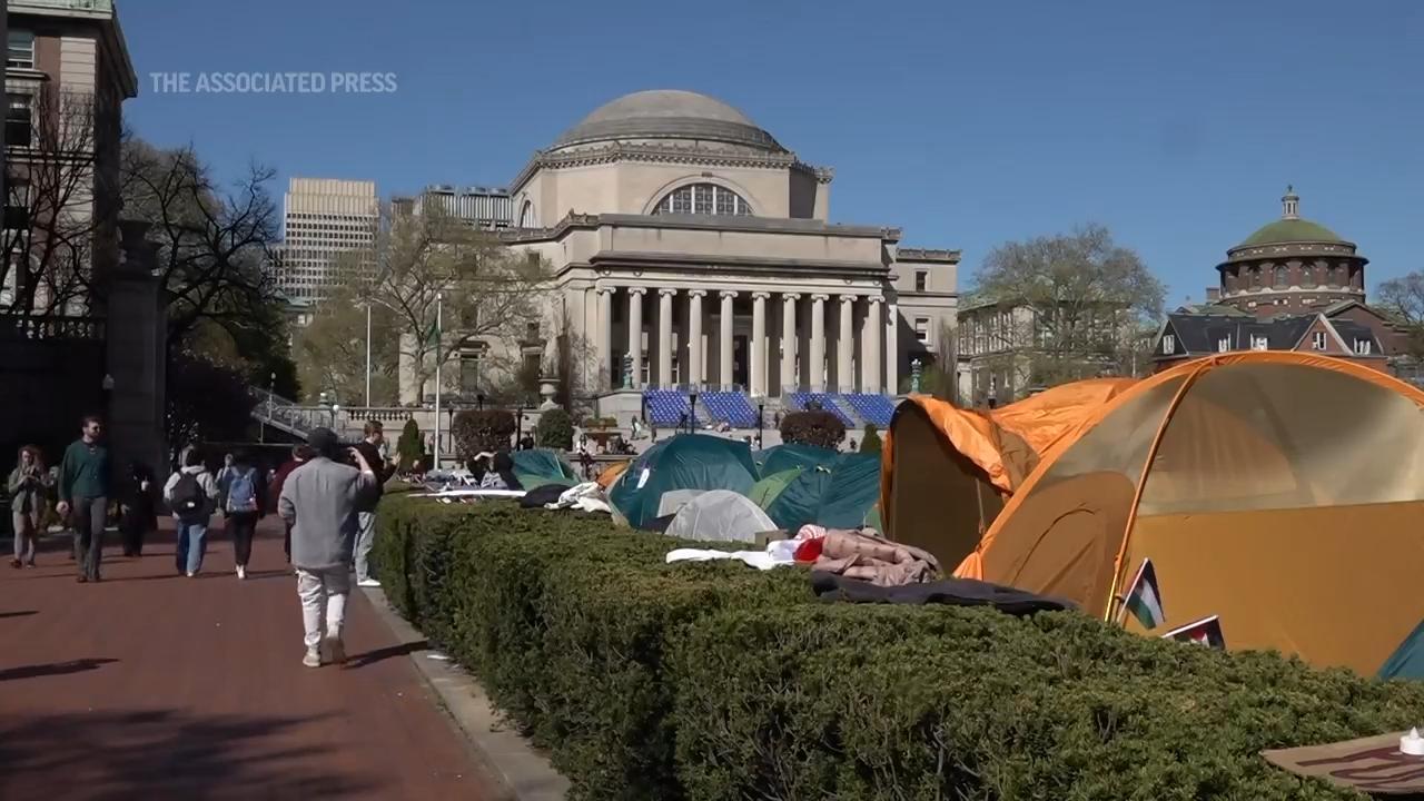 Pro-Palestinian Protests Sweep US College Campuses Following Mass ...