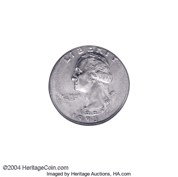 1993 Washington Quarter Value Guide