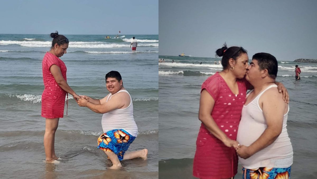 lagunera encuentra el amor por redes sociales; le piden matrimonio en playas de veracruz
